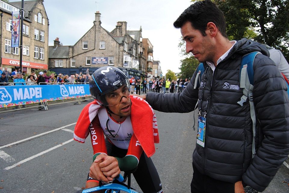 Nelson Oliveira a 14 segundos do pódio nos Mundiais