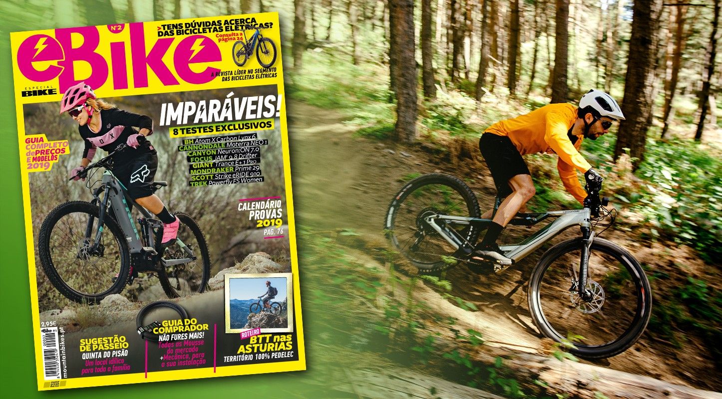 Revista eBIKE nÂº2 jÃ¡ nas bancas!