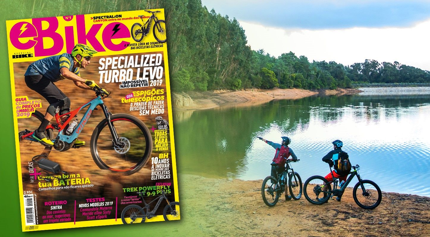 Revista eBIKE nº1 já está à venda!