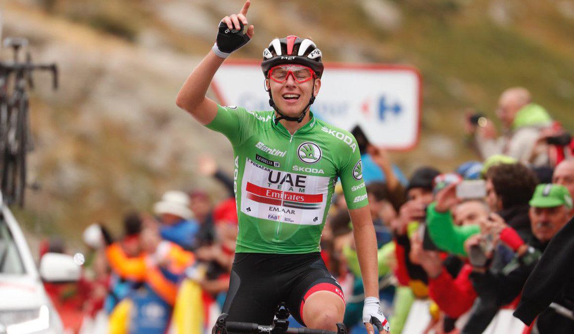 Vuelta: Pogacar ganhou a sua terceira etapa e sobe ao pódio final