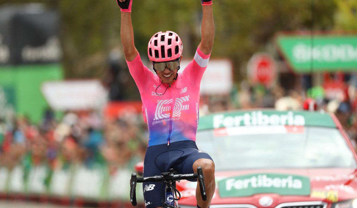 Vuelta: Higuita ganha etapa e Supermán López aproxima-se do pódio