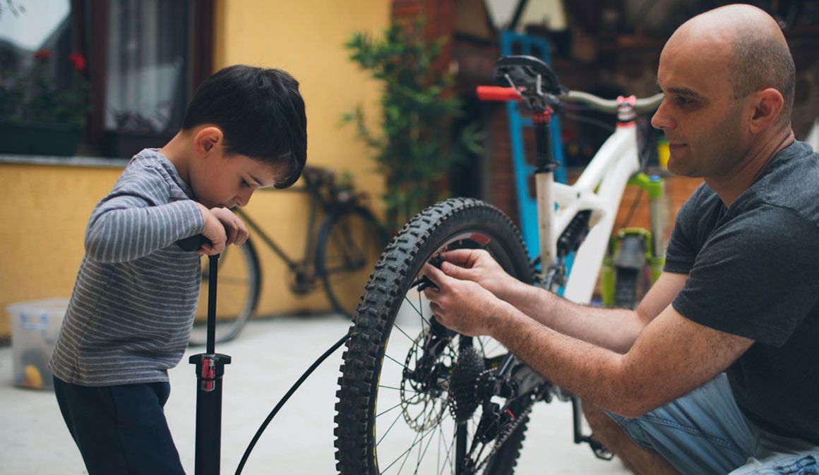 Vida familiar e ciclismo/BTT. 5 truques para conciliar