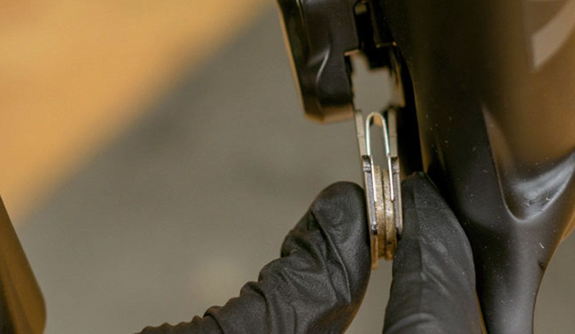 Segue este passo importante ao mudar as pastilhas de travão