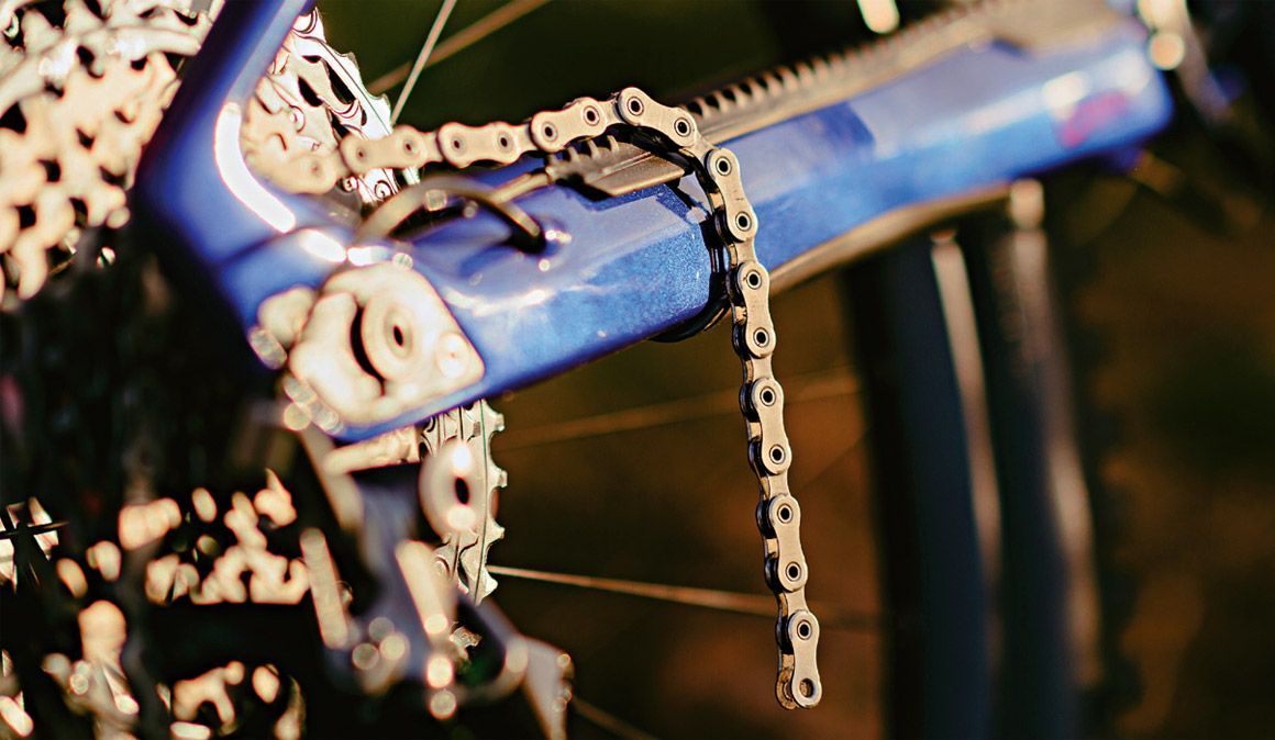Mudança de corrente numa e-bike