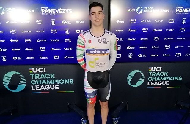 Iúri Leitão e Maria Martins defendem posições na Liga dos Campeões de Pista
