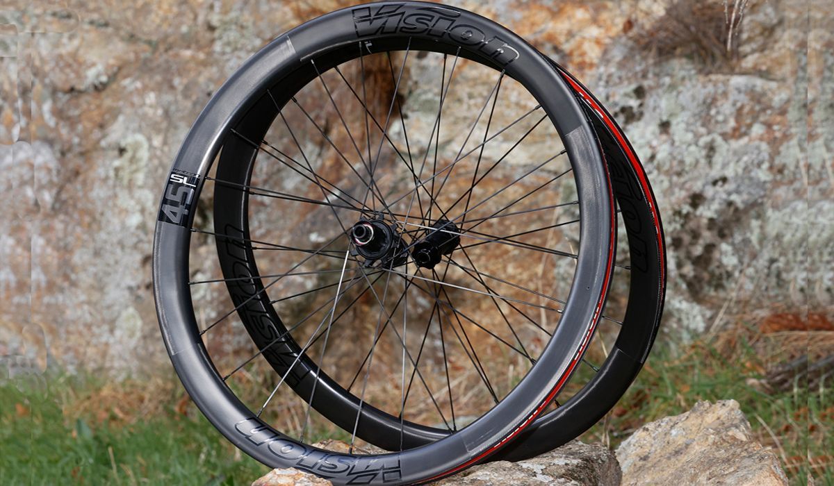 TESTE rodas Vision Metron 45 SL Disc