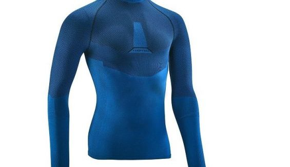 camisola termica bicicleta estrada training azul eletrico camisola termica bicicleta estrada training azul eletrico