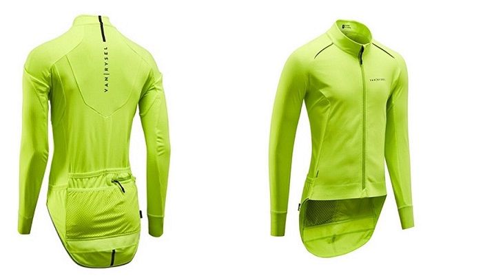 TESTE casaco de ciclismo Van Rysel Racer 