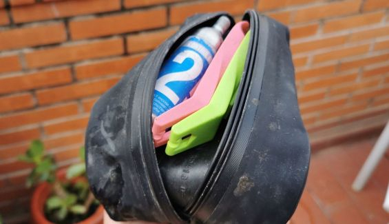 rever o conteúdo da bolsa de selim ou mochila rever o conteúdo da bolsa de selim ou mochila