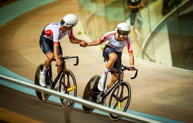 Ivo e Rui Oliveira conquistam vitória na prova de madison