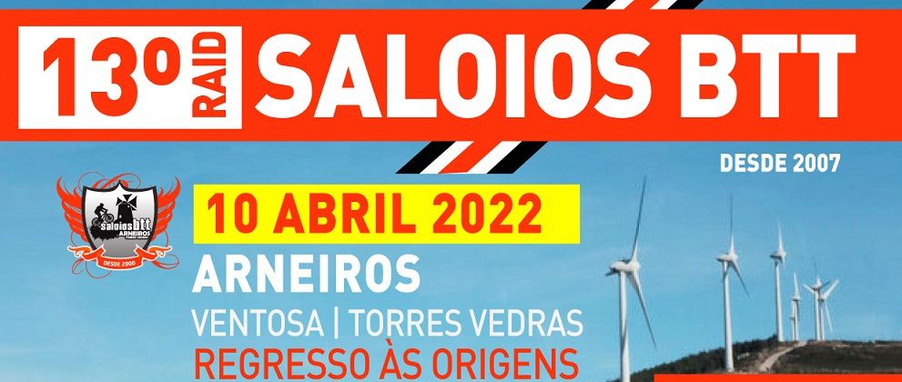 Raid Saloios BTT regressa em Abril
