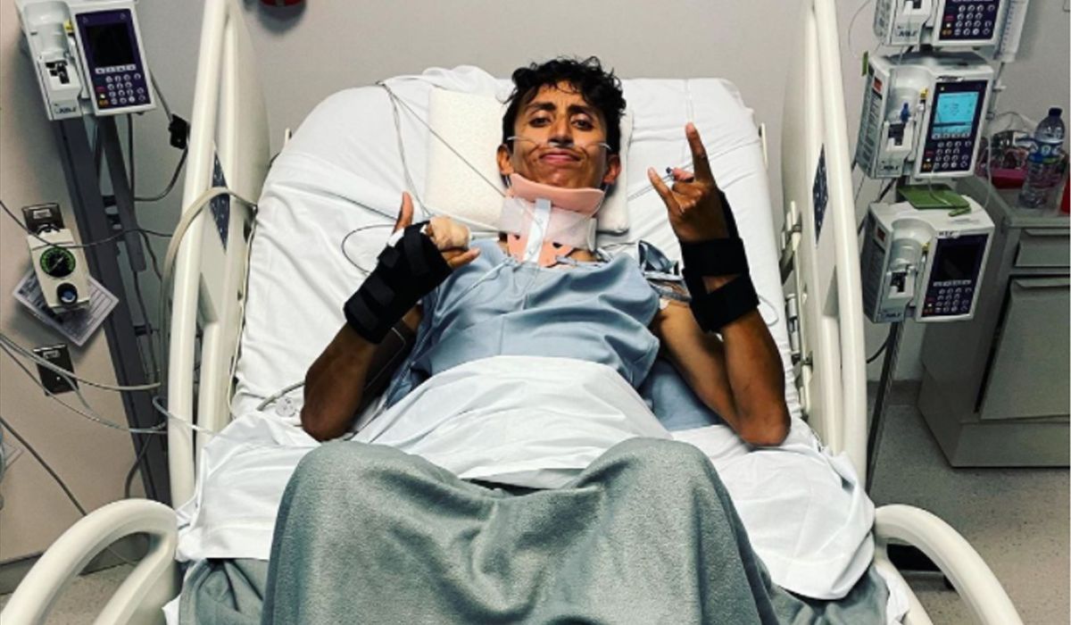 Vídeo do acidente de Egan Bernal já se tornou viral