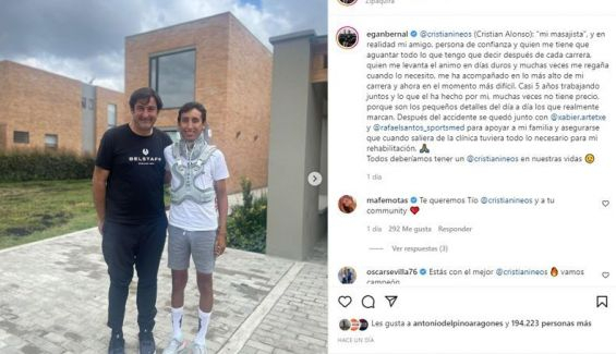 egan bernal instagram
