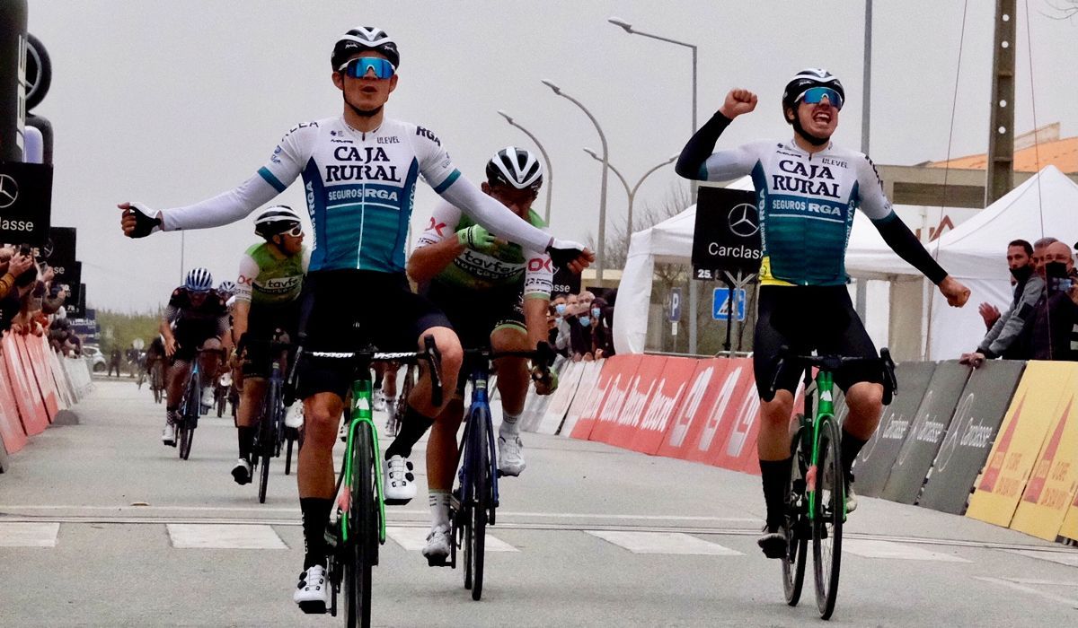 Orluis Aular e Iúri Leitão fazem a dobradinha na 1ª etapa da Volta ao Alentejo