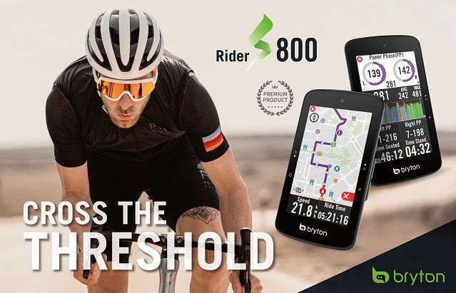 Bryton lança o seu modelo estrela Rider S800