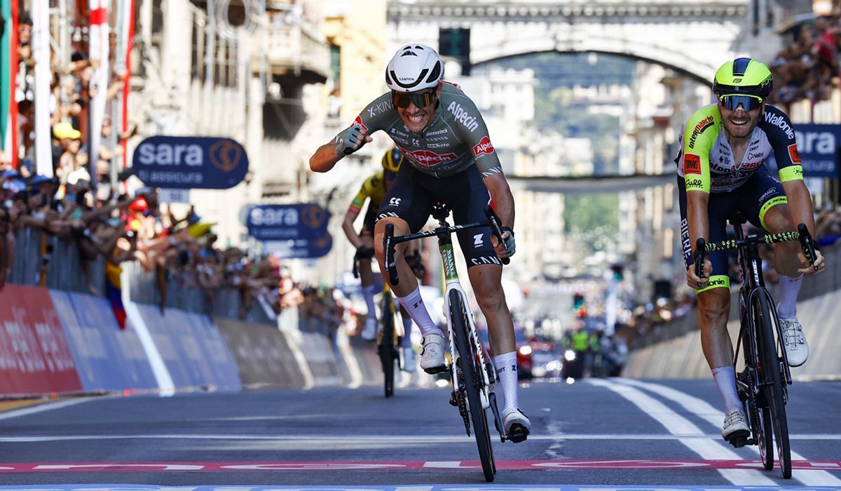 Stefano Oldani concretiza o sonho de uma vida no Giro de Itália