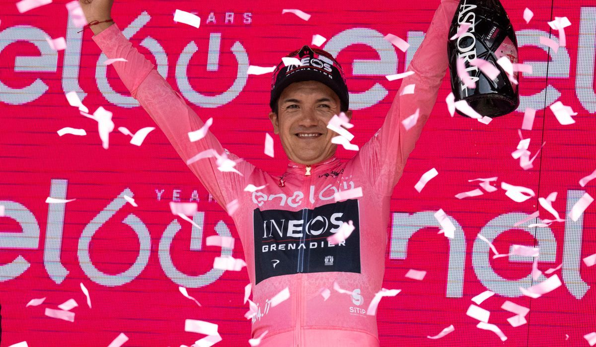 Carapaz muito confiante para a semana que falta no Giro