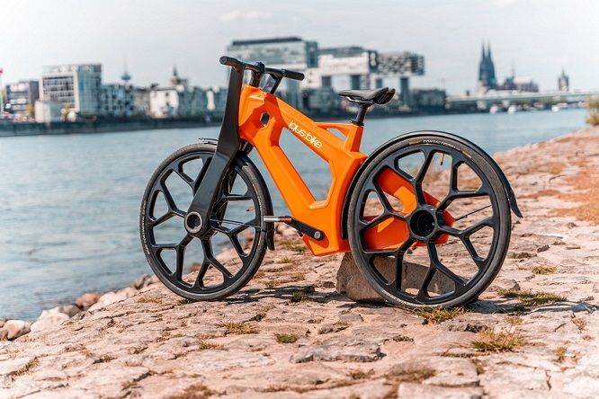 Igus, a bicicleta fabricada com plástico reciclado
