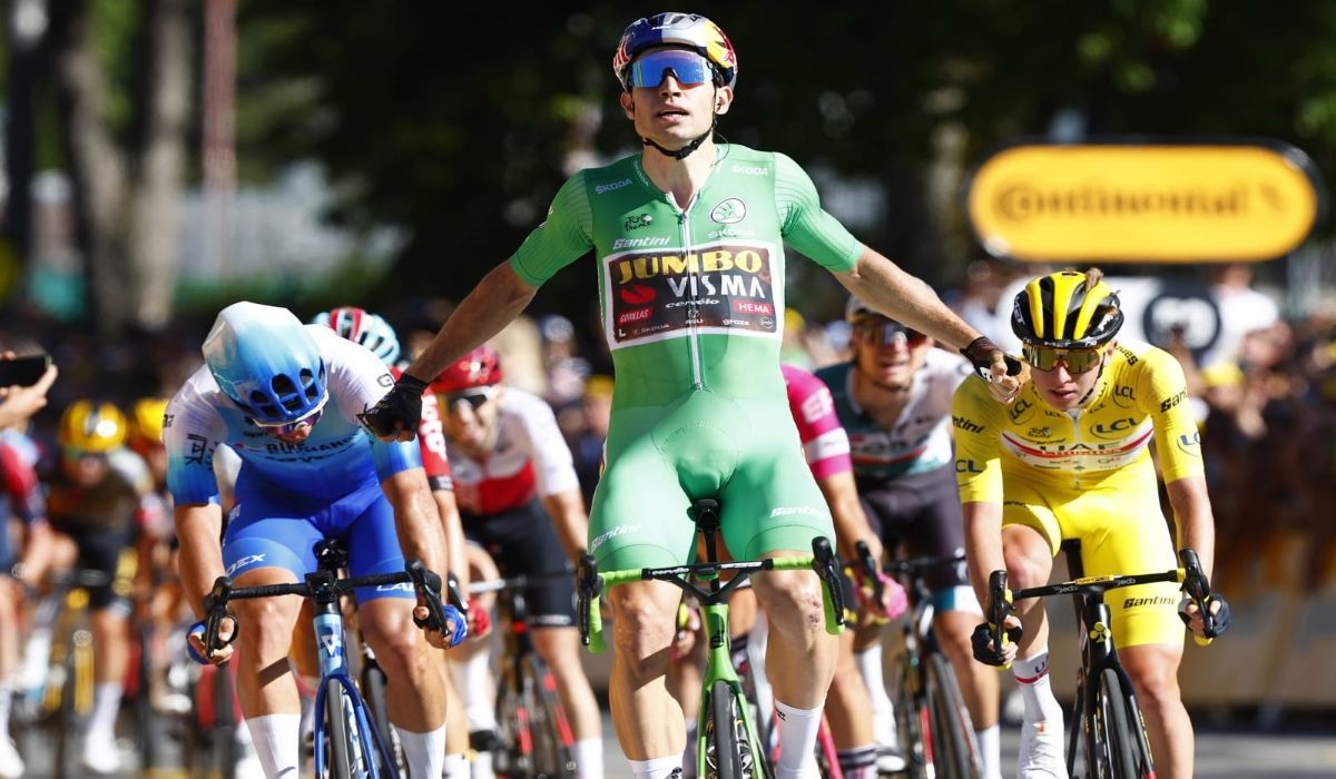 Volta a França  Van Aert ganhou a 8ª etapa e Pogacar bonifica 