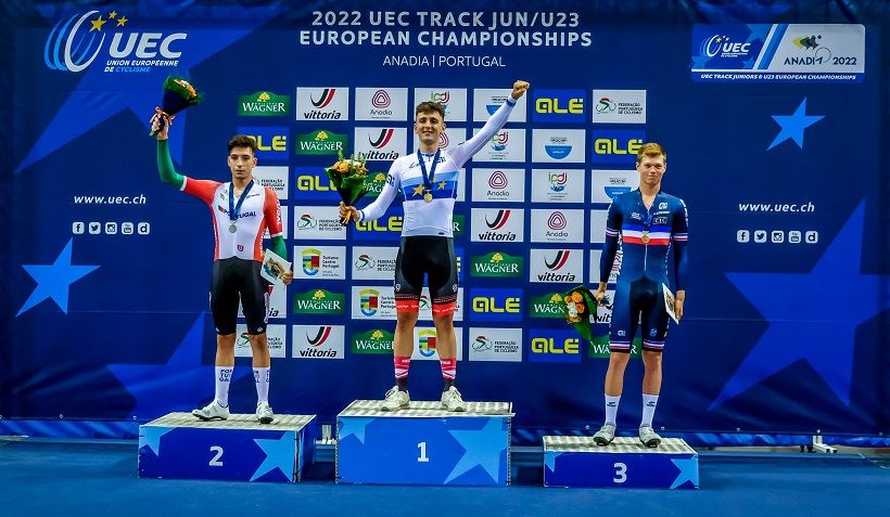 Diogo Narciso com medalha de prata confirmada nos Europeus de Pista