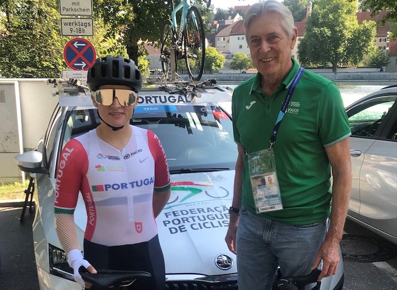 Maria Martins sexta classificada no Europeu de estrada 