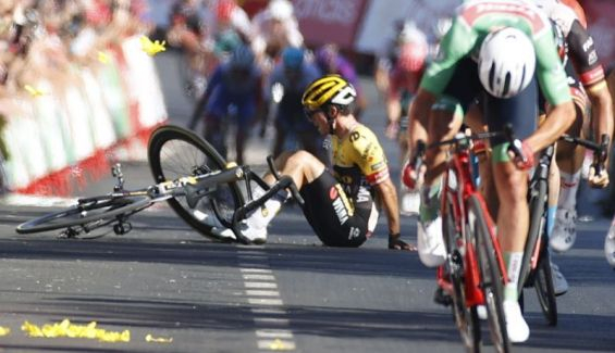 caida roglic