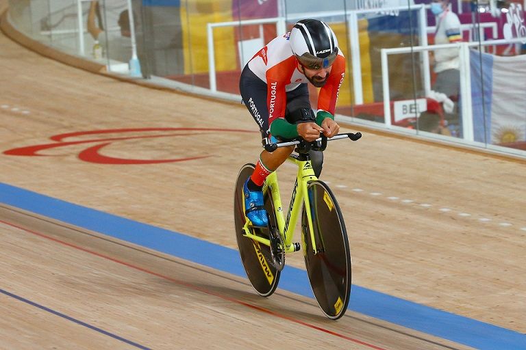 Telmo Pinão abre Mundial com oitavo lugar nos 200 metros do omnium