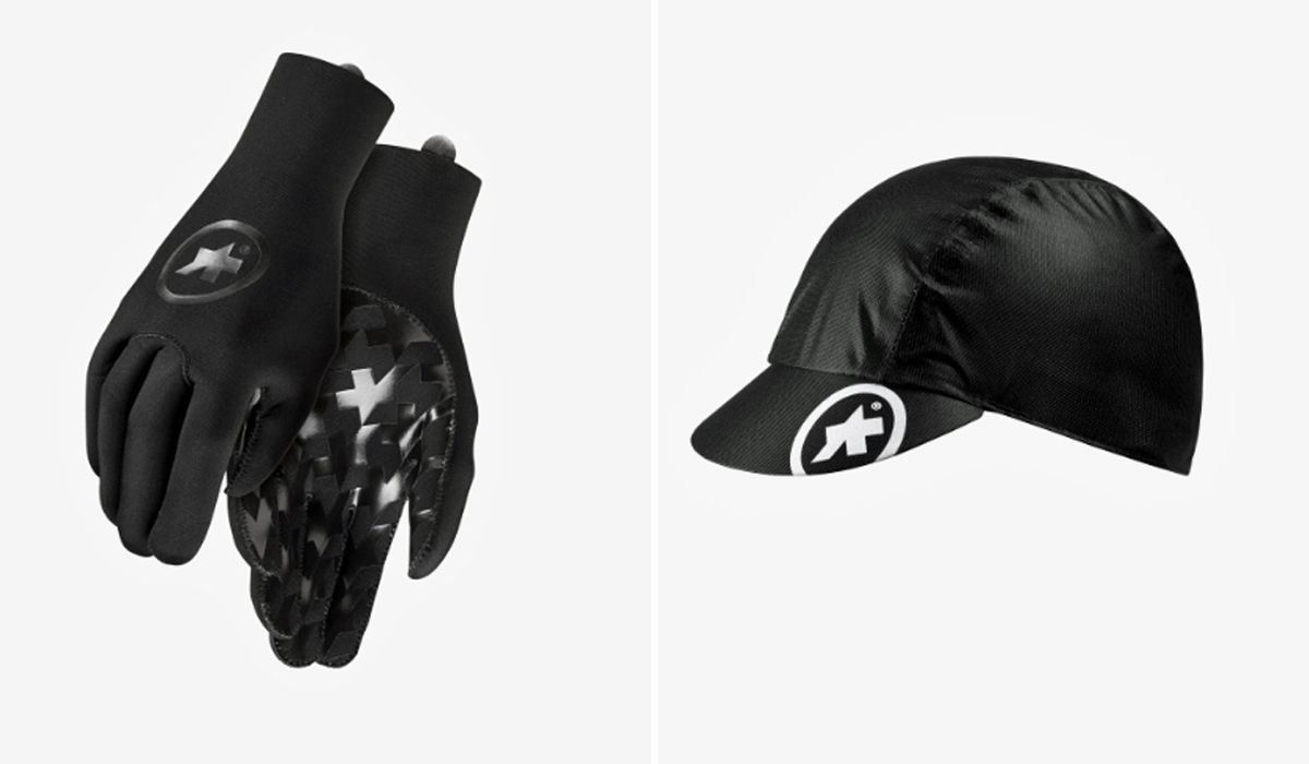 Complementos da Assos para a chuva