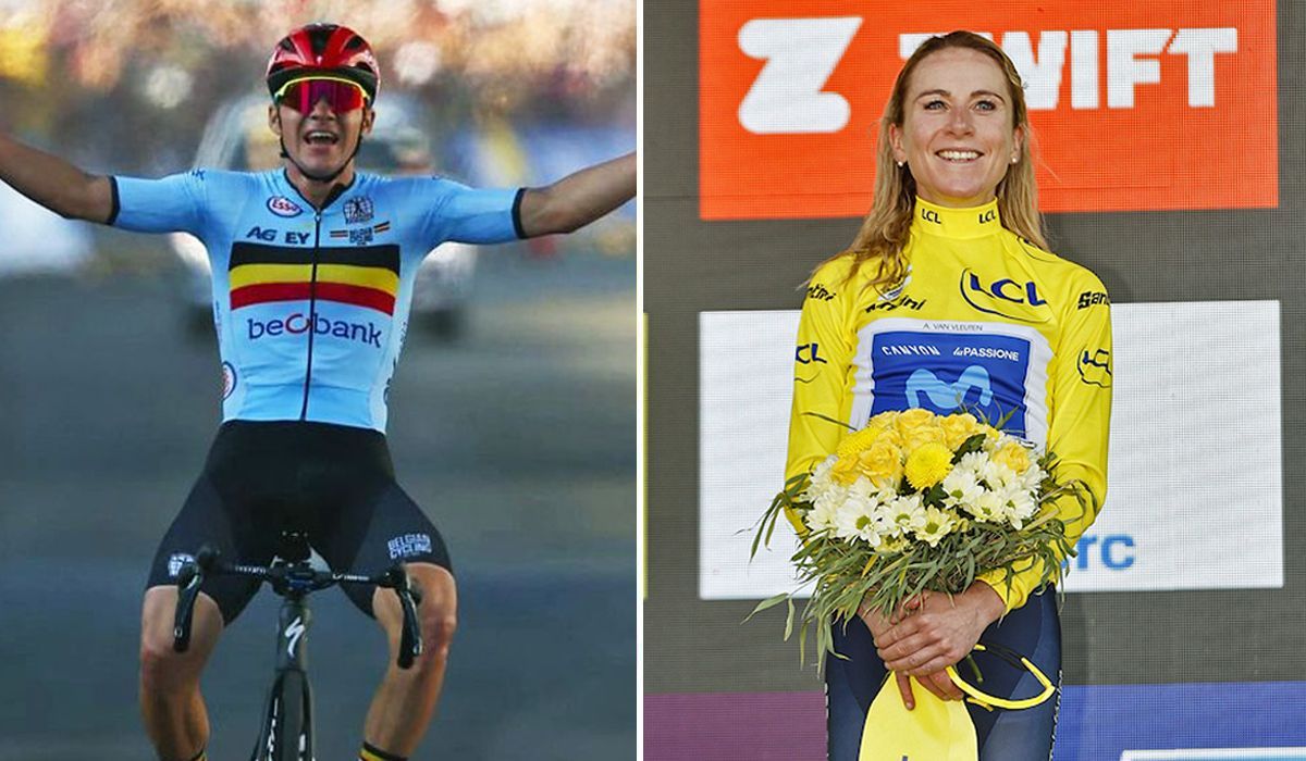 Evenepoel e Van Vleuten venceram o Velo d’Or 2022