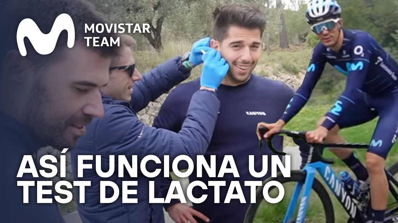 Equipa Movistar mostra como são feitos os testes de lactato