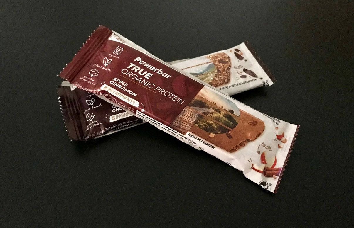TESTE barras energéticas Powerbar True Organic