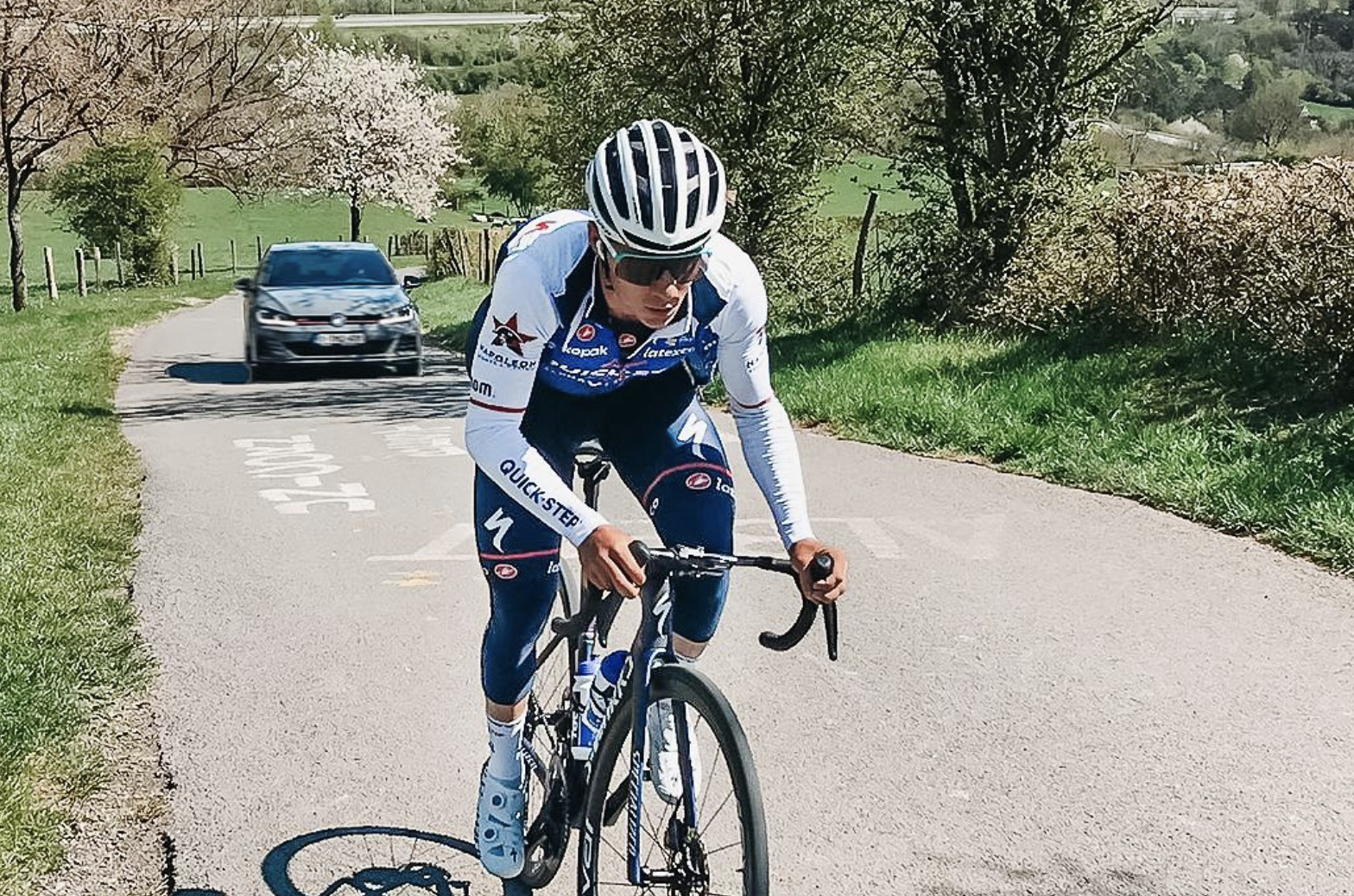 Remco Evenepoel nem no Natal descansa