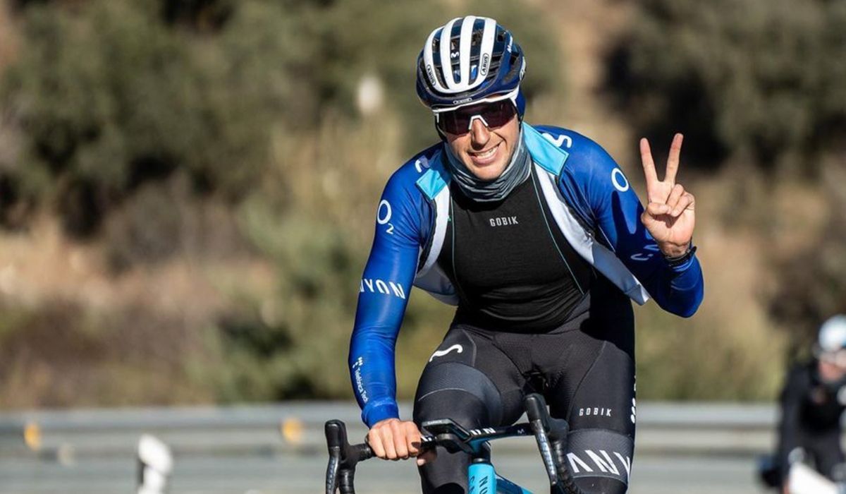 O ciclista da Movistar Carlos Verona mostrou nos os dados dos treinos nos primeiros sete dias do ano de 2023