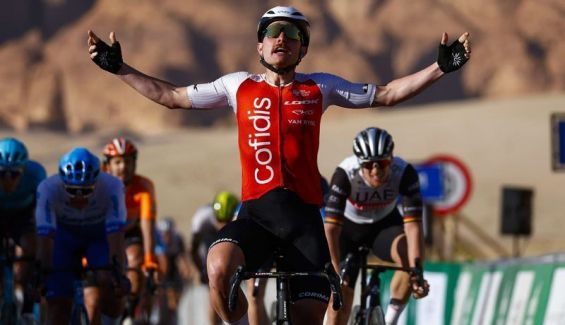 simone consonni celebra su victoria en la 5a del saudi tour cuya general final conquista ruben guerreiro simone consonni celebra su victoria en la 5a del saudi tour cuya general final conquista ruben guerreiro