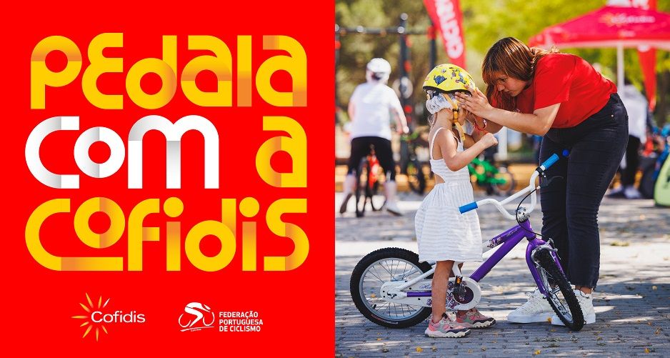 Cofidis vai percorrer o país para ensinar crianças e adultos a andar de bicicleta