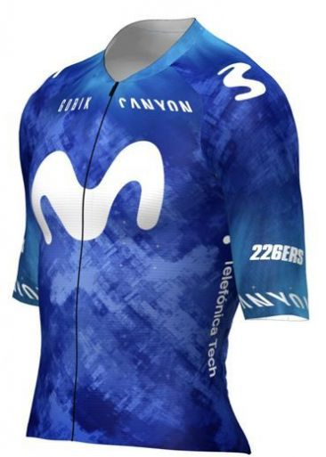 maillot movistar team gravel squad