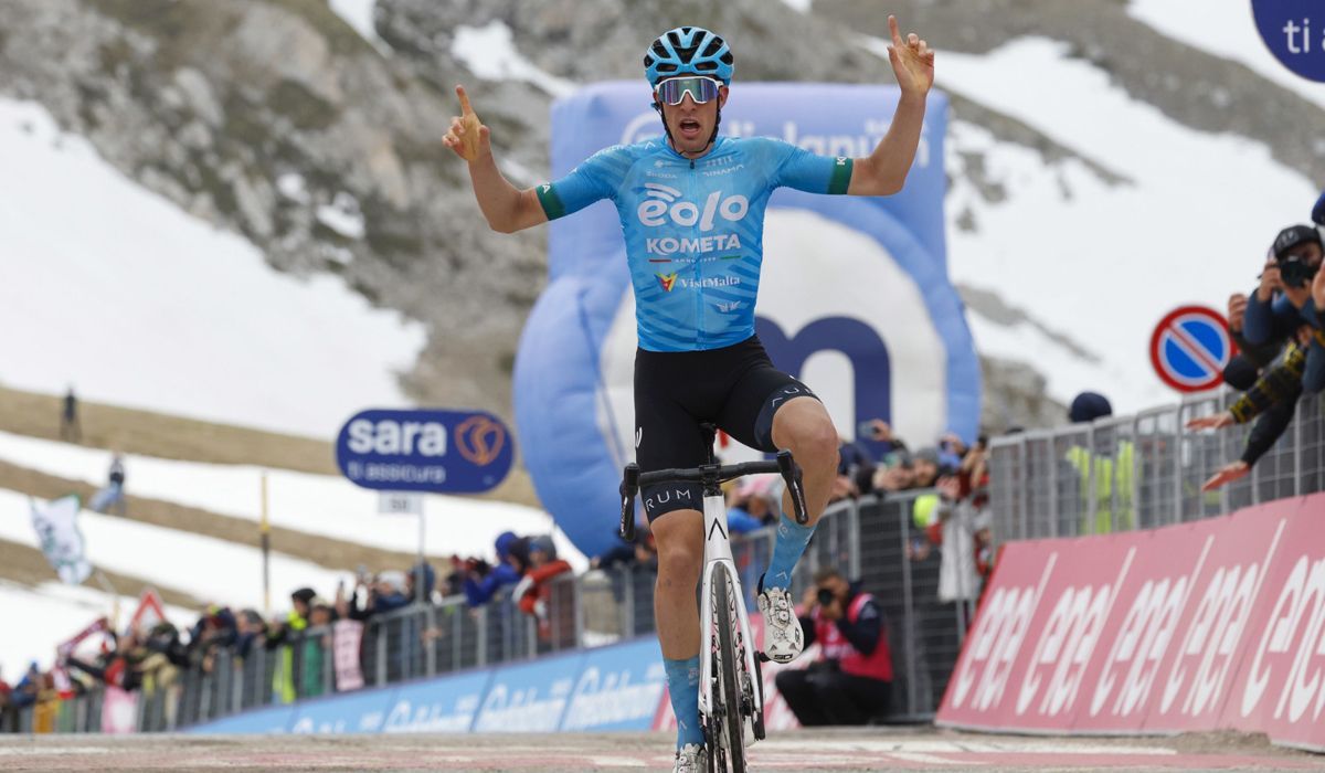 Davide Bais vence em Gran Sasso numa etapa amorfa para os favoritos