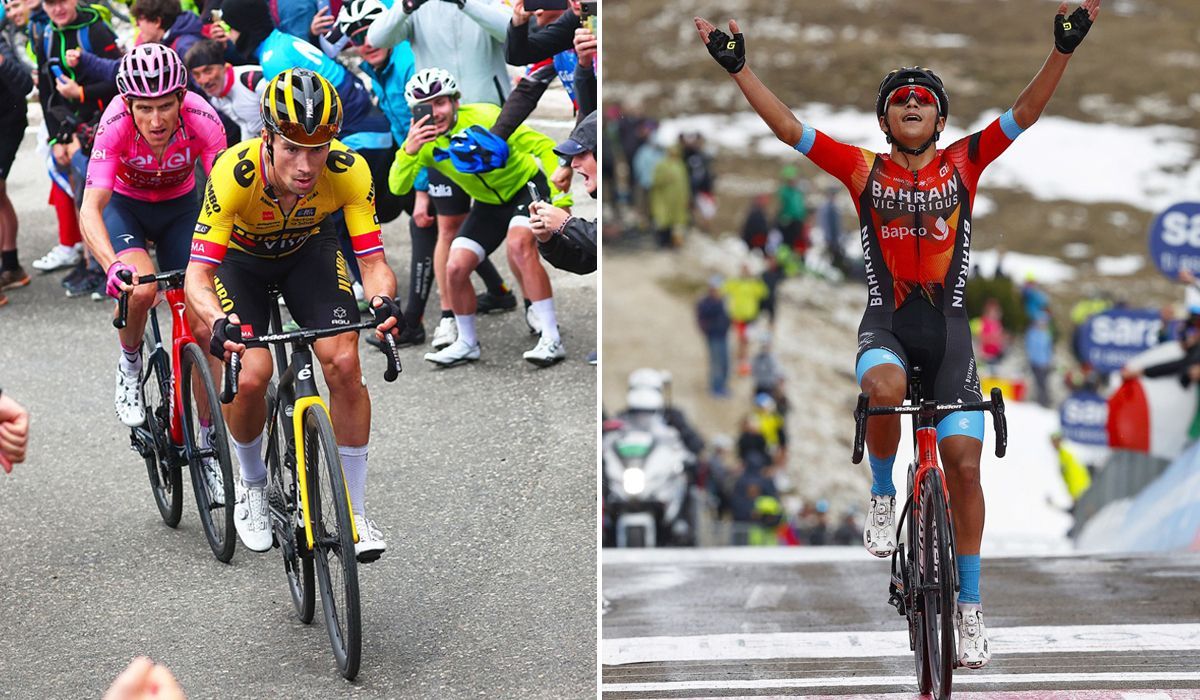 Roglic ataca a liderança do Giro enquanto Buitrago ganha a etapa rainha