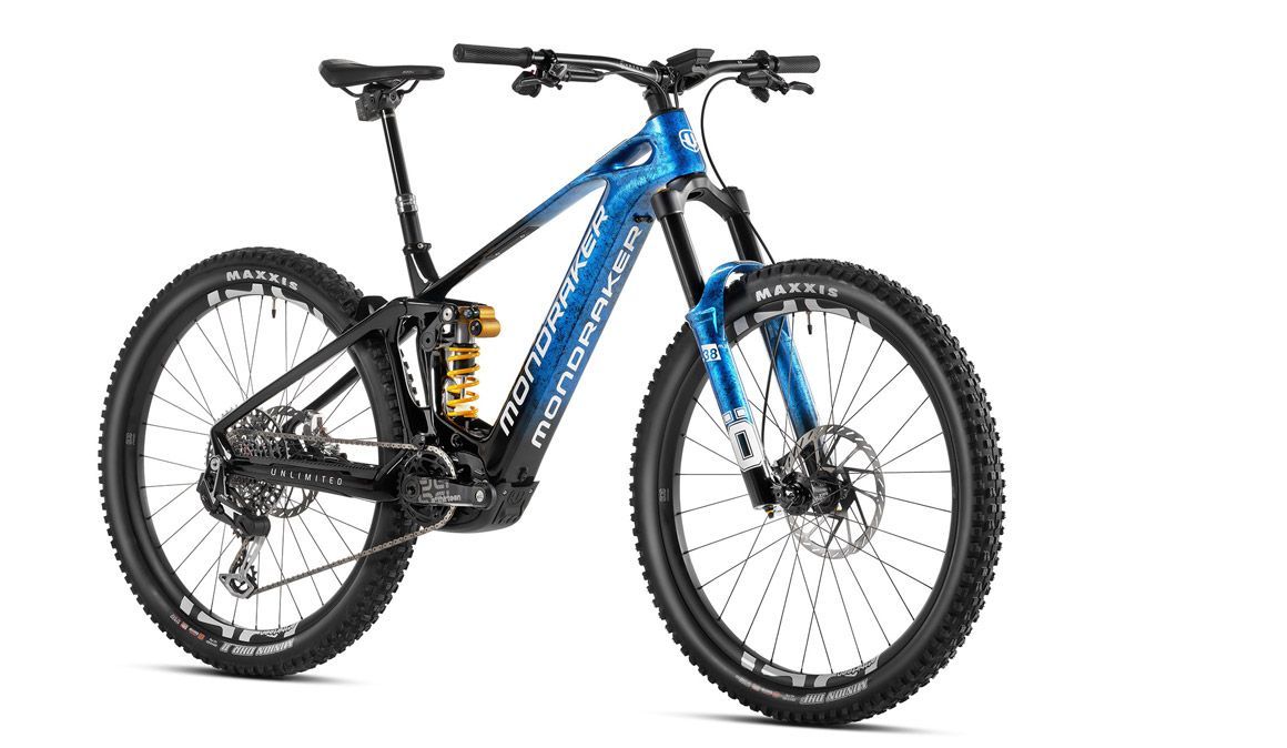 Nova edição limitada Mondraker Crafty Carbon Electric Blue