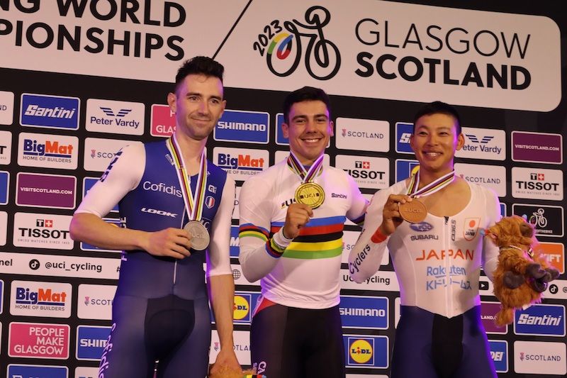 Iúri Leitão conquista titulo mundial de omnium