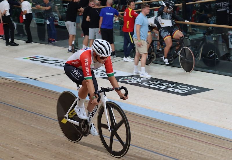 Maria Martins décima classificada no omnium feminino 