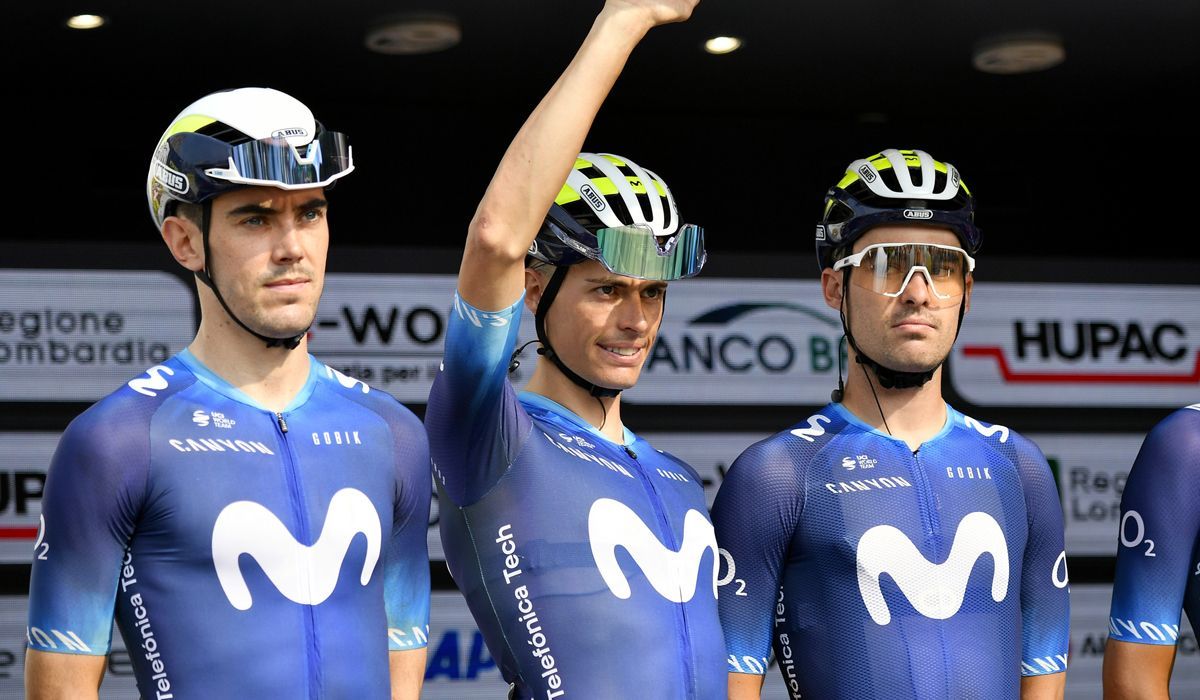 Movistar Team confirma os seus primeiros 20 ciclistas para 2024
