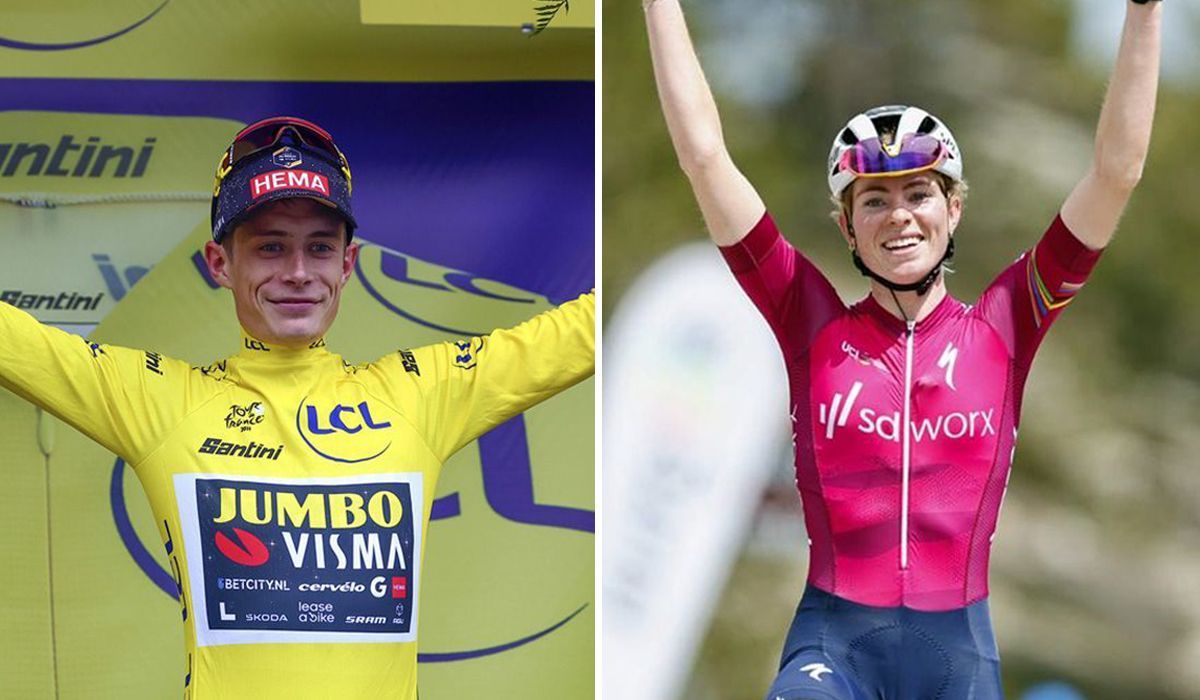 Jonas Vingegaard e Demi Vollering conquistaram o Vélo d'Or 2023