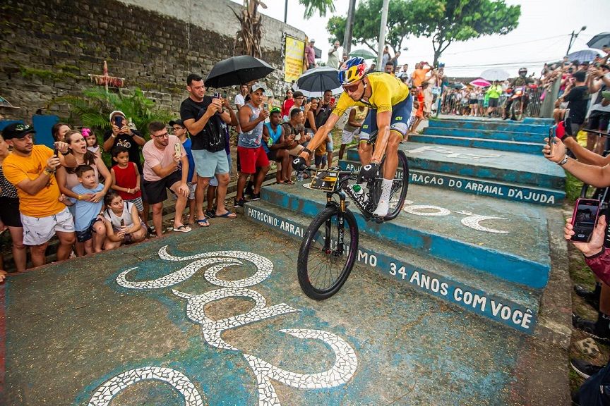 Tiago Ferreira venceu a prova Brasil Ride Bahia