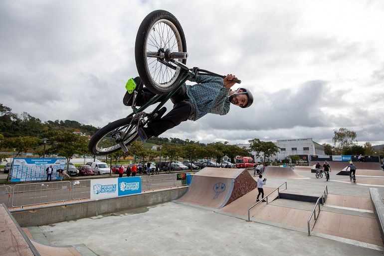 Diogo Santos é o novo campeão nacional de BMX Freestyle