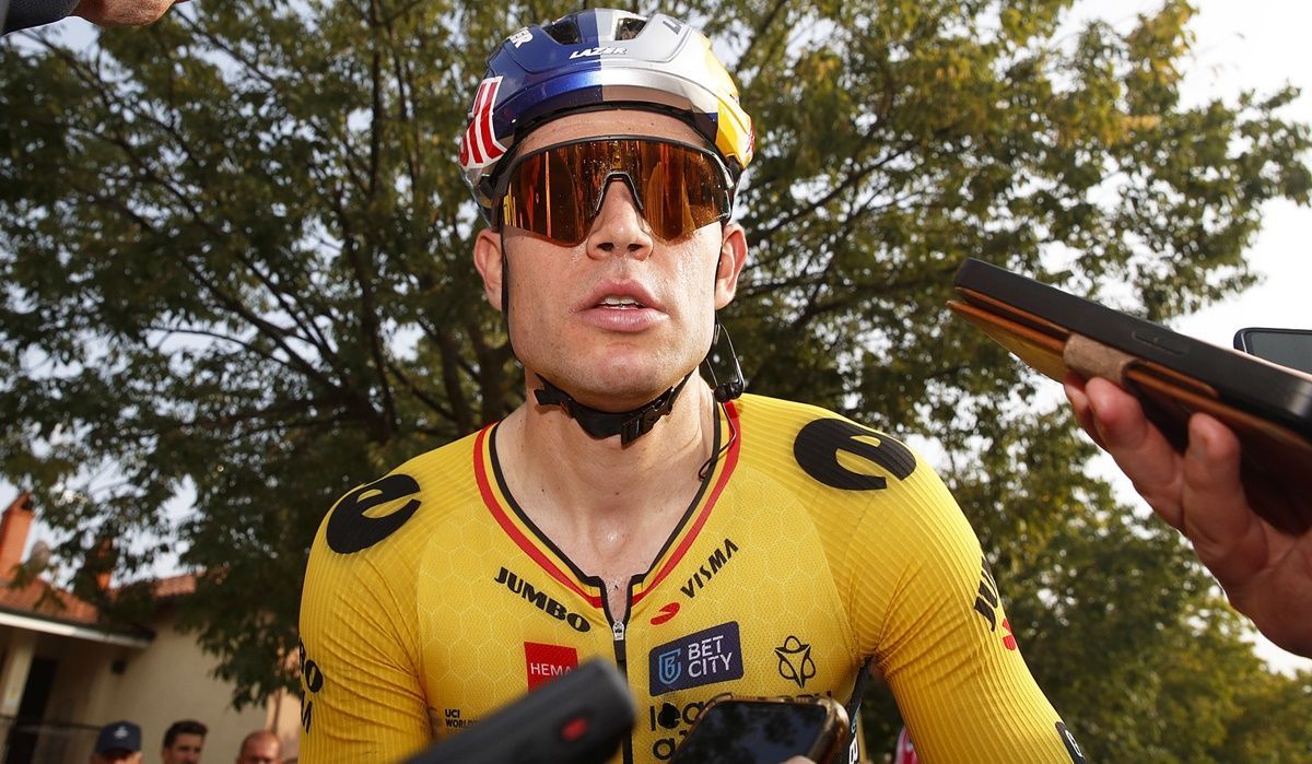Afinal Van Aert não vai lutar pela vitória no Giro de Itália