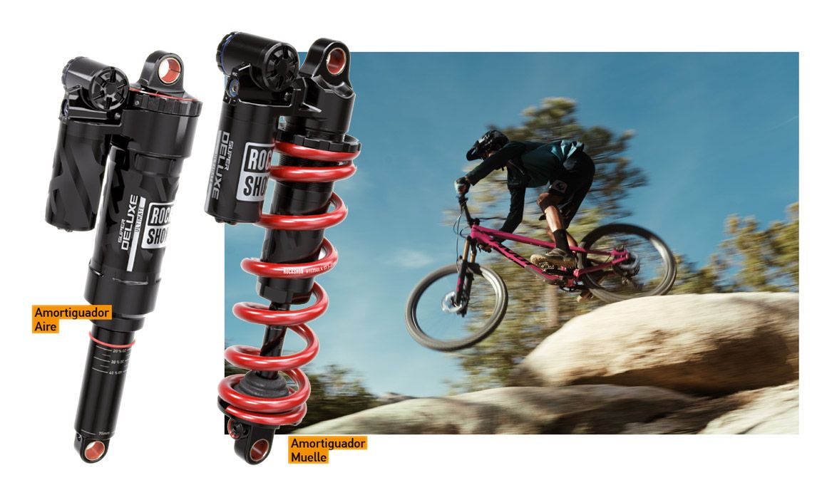 Para Enduro é melhor um amortecedor de mola ou de ar