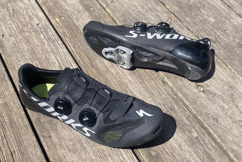 Teste de longa duração sapatos Specialized S Works Vent