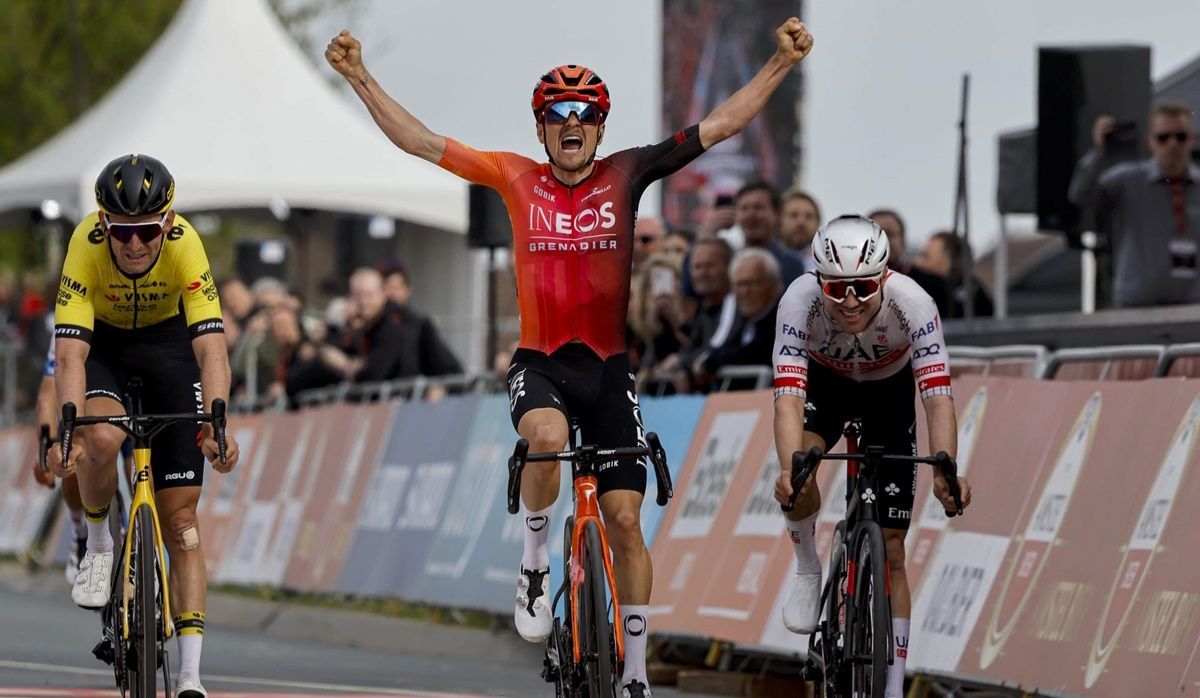 Pidcock ganhou a Amstel Gold Race