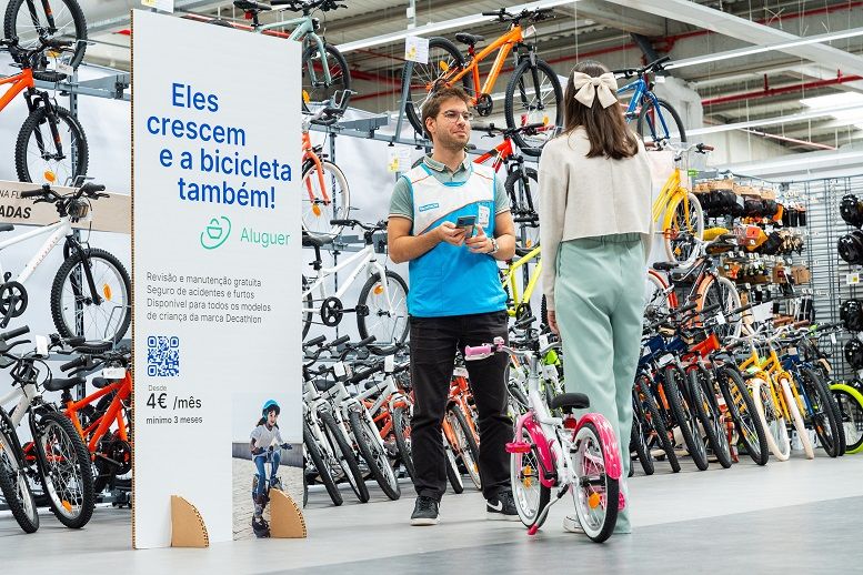 Decathlon iniciou sistema de subscrição de bicicletas